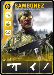 SAWBONEZ / SM83 loadout card