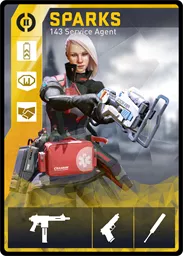 SPARKS / 143 loadout card
