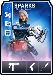 SPARKS / 172 loadout card