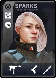 SPARKS / 181 loadout card