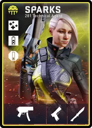 SPARKS / 281 loadout card