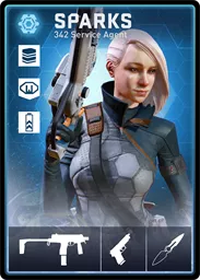SPARKS / 342 loadout card