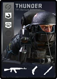 THUNDER / T91 loadout card