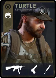 TURTLE / KE53 loadout card